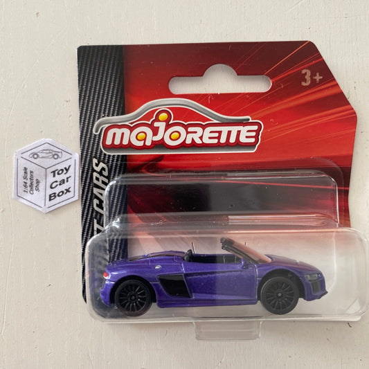 MAJORETTE Audi R8 Spyder (1/58* Street Cars - Purple #237F) C07