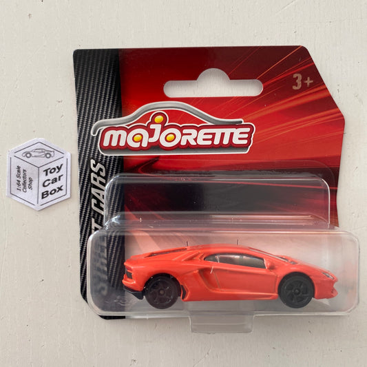 MAJORETTE Lamborghini Aventador Coupe (1/64* Street Cars - Orange #219E) C07