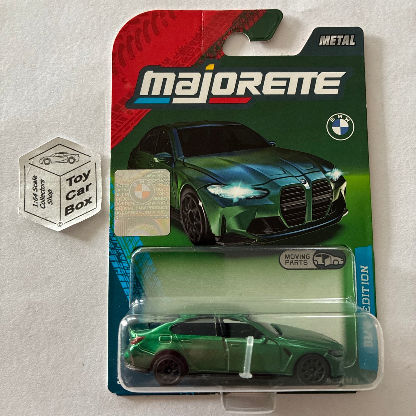 MAJORETTE BMW M3 - G80 (Green - BMW Edition Premium Line - 1:64* Scale) E64