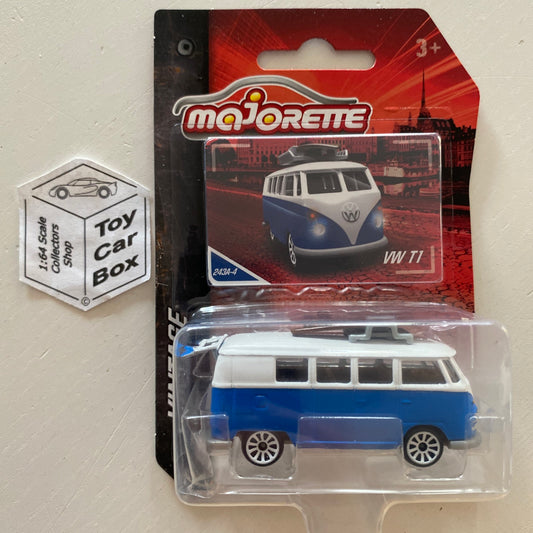 MAJORETTE Volkswagen VW T1 Bus (Vintage Cars - Opening Hatch) 1/64 Scale* - D72