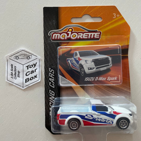 MAJORETTE Isuzu D-Max (Racing Cars - White) 1/64 Scale* - D72