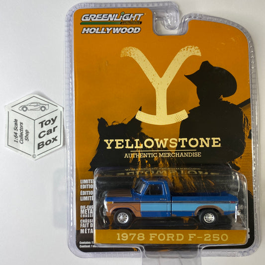 GREENLIGHT - 1978 Ford F-250 (Yellowstone - 1:64 - Hollywood Series 38) J24g