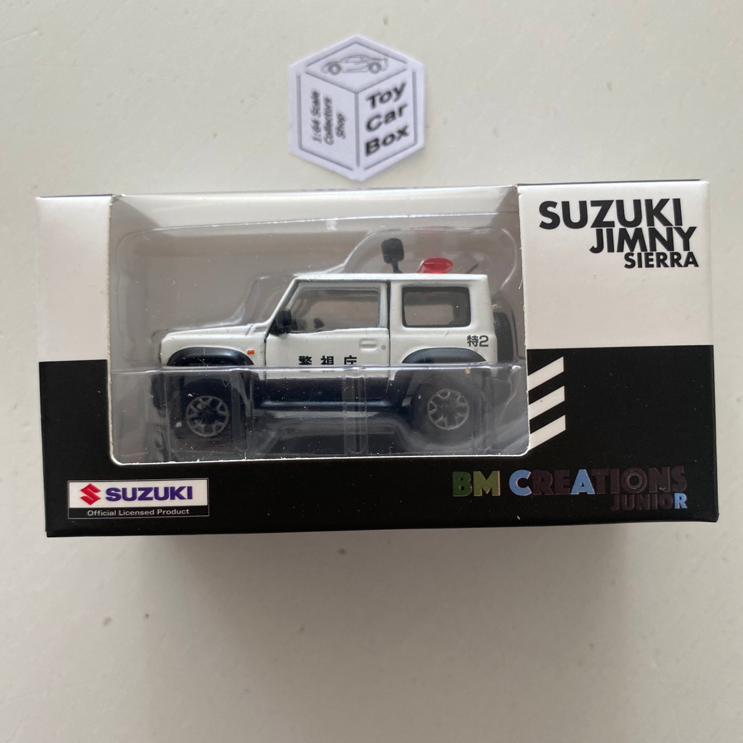 BM CREATIONS - Suzuki Jimny Sierra JB74 (1:64 Scale - Japanese Police -RHD) K40g