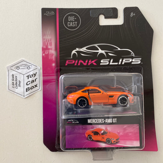 MAJORETTE - Mercedes-AMG GT (Orange - Jada Pink Slips - Opening Doors) E88