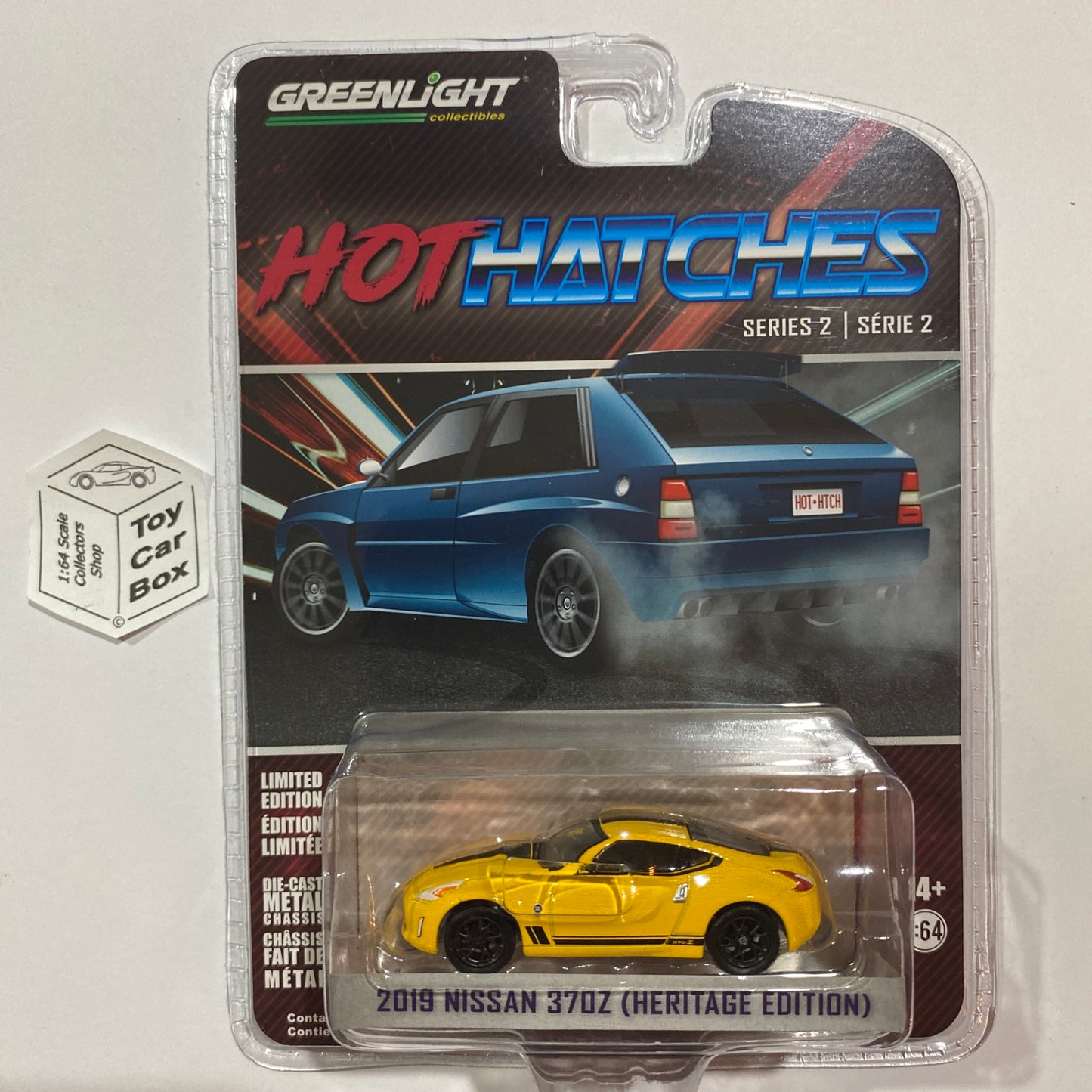 GREENLIGHT - 2019 Nissan 370Z (Yellow - Series 2 Hot Hatches) J95