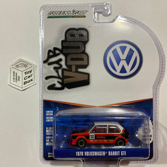 GREENLIGHT - 1976 VW Rabbit / Golf GTI (#12 Holley - Series 18 Club V-Dub) J95