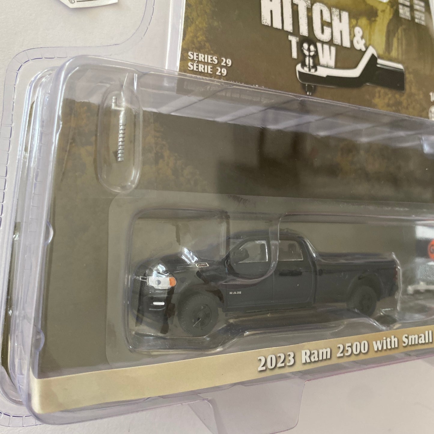 GREENLIGHT - 2023 RAM 2500 & Gulflube Cargo Trailer (Hitch & Tow Series 29) U95