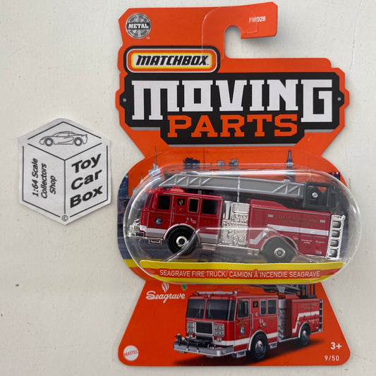 2022 MATCHBOX Moving Parts #9 - Seagrave Fire Truck (Moving Ladder) F25