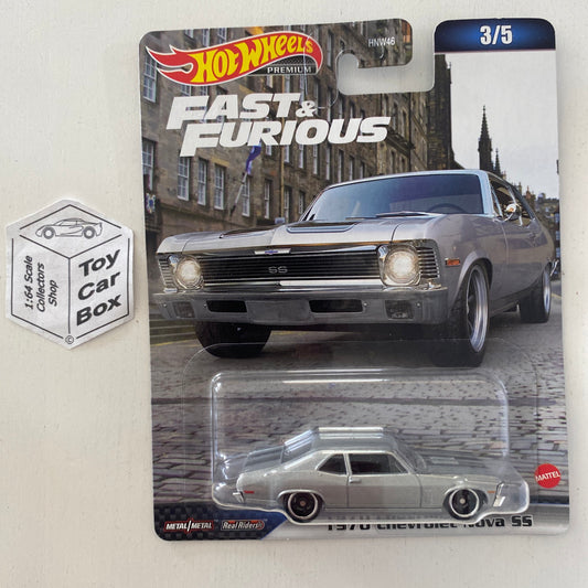 2023 HOT WHEELS Fast & Furious - 1970 Chevy Nova SS (Premium - Silver - F9) G20