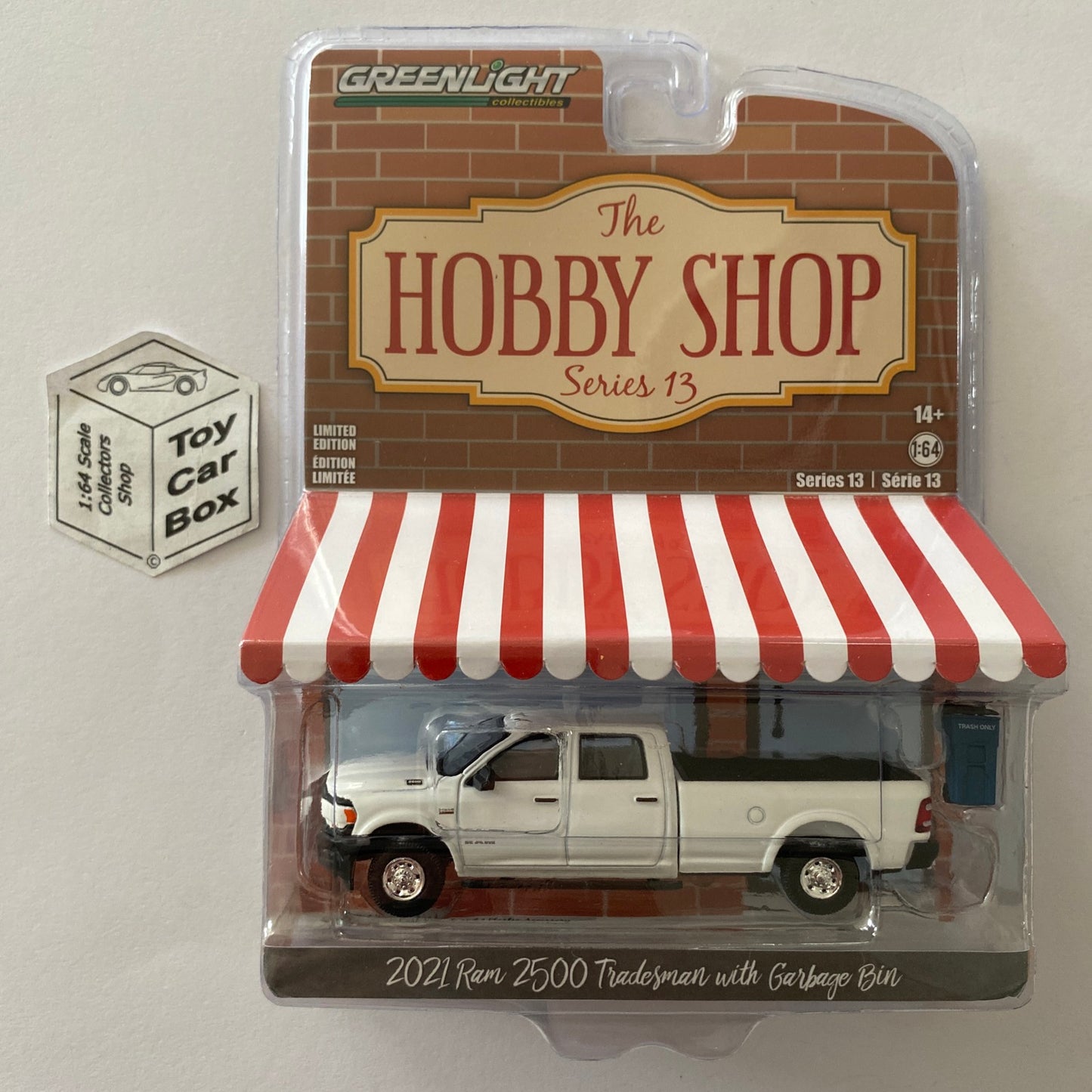 GREENLIGHT - 2021 RAM 2500 Tradesman (White - Hobby Shop Series 13) I99g