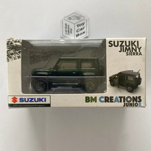 BM CREATIONS - Suzuki Jimny Sierra JB74 (1:64 Scale - Jungle Green -RHD) M04g