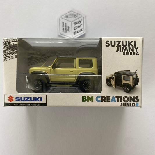 BM CREATIONS - Suzuki Jimny Sierra JB74 (1:64 Scale - Chiffon Ivory -RHD) M04g