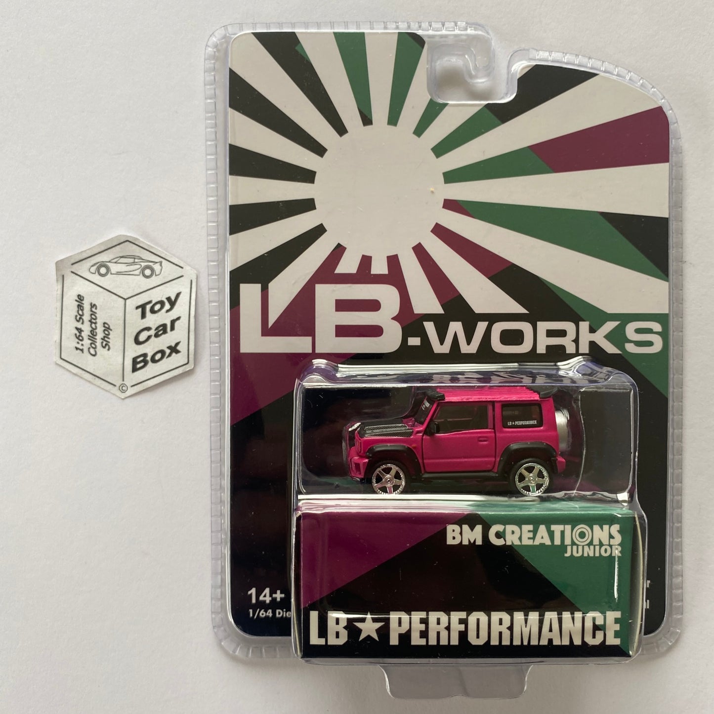 BM CREATIONS - Suzuki Jimny LB Performance (1:64 Scale - Pink -RHD) H89g