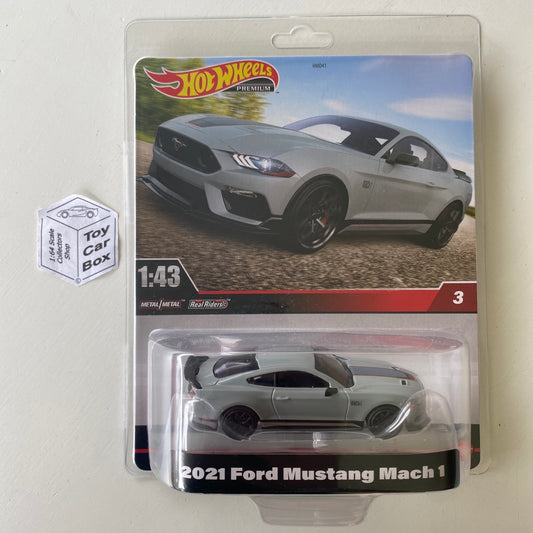 2023 HOT WHEELS 1:43 - 2021 Ford Mustang Mach 1 (Grey #3 Blister) BD32