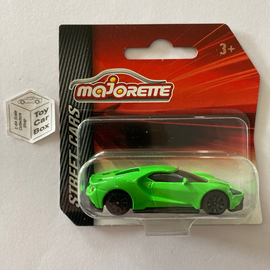 MAJORETTE Ford GT (1/63* Street Cars - Green #204B) C07