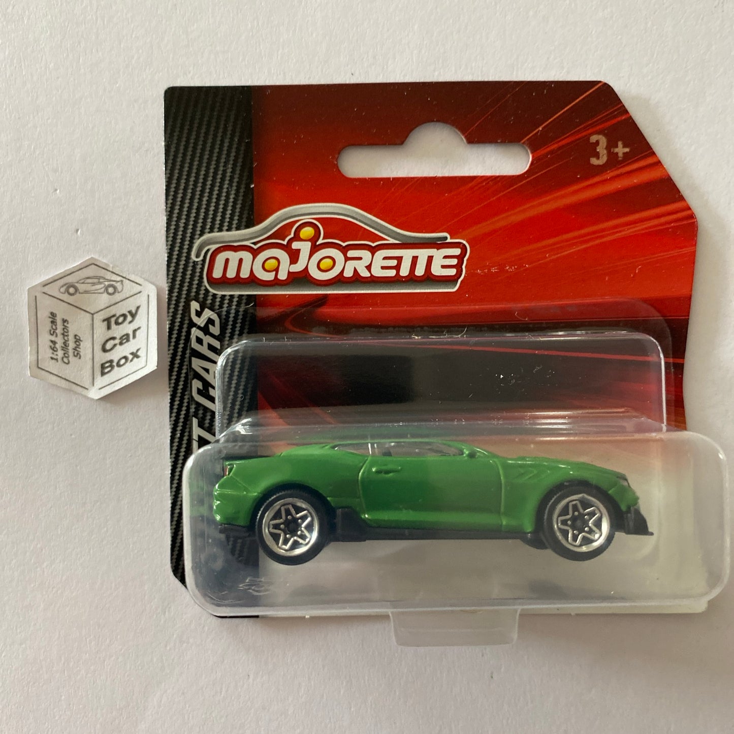 MAJORETTE Chevrolet Camaro (1/64* Street Cars - Green #9609) C07