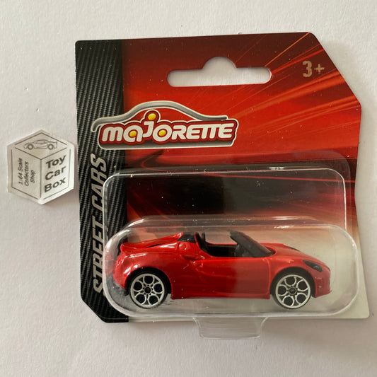 MAJORETTE Alfa Romeo 4C Spider (1/57* Street Cars - Red #271C) C07