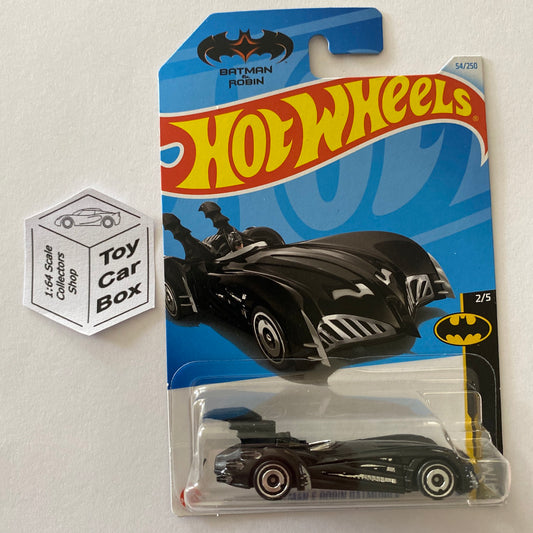 2024 HOT WHEELS #54 - Batman & Robin Batmobile (#2 HW Batman - Long Card) Z75