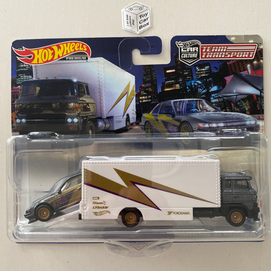 2023 HOT WHEELS Team Transport #52 - Nissan Silvia S13 & Sakura Sprinter (K&W) V00