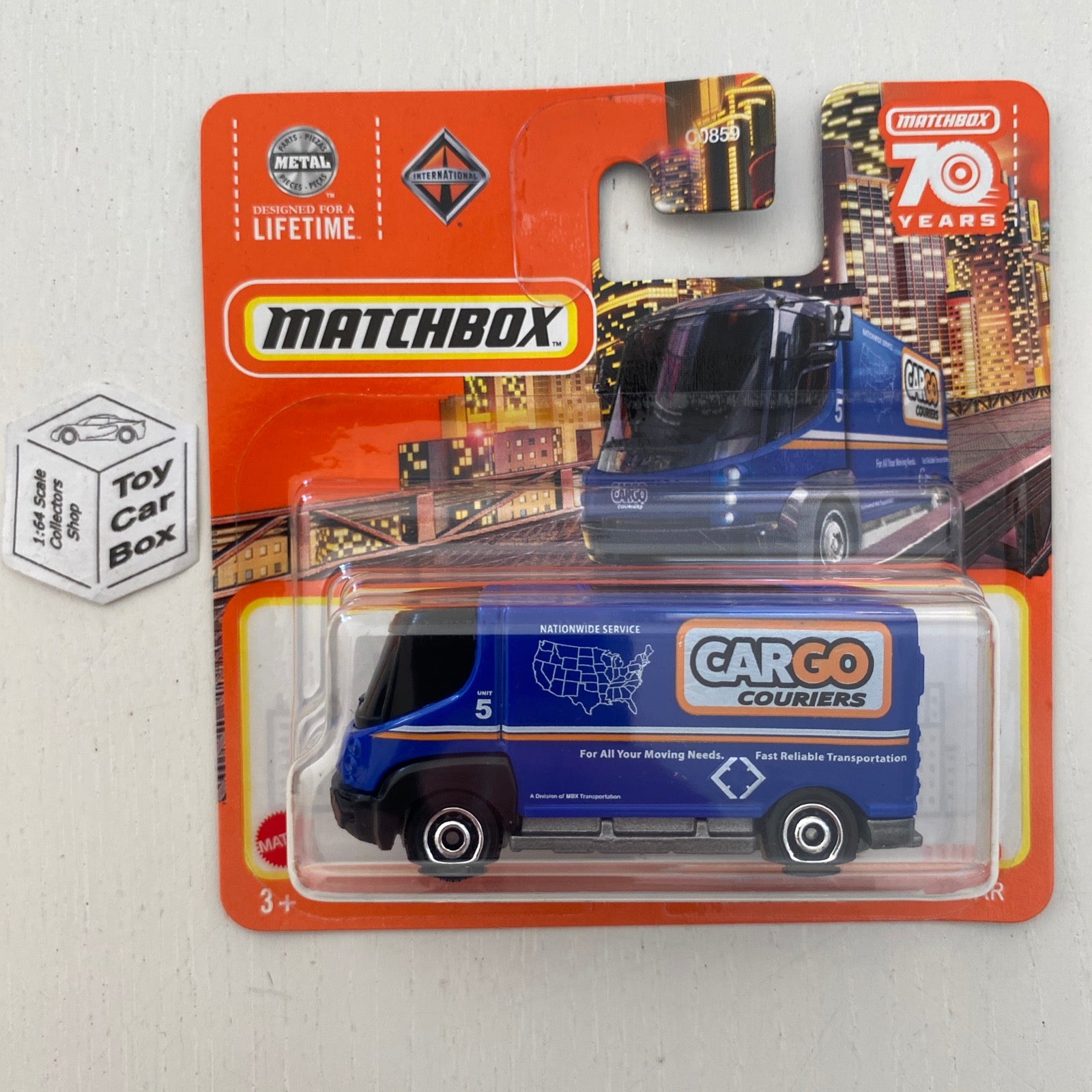 2023 MATCHBOX #37 - ‘09 International eStar (Cargo Couriers - Short Card)  B53