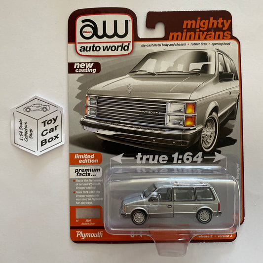 2023 WORLD - 1985 Plymouth Voyager (Radiant Silver - Release 2A) M15