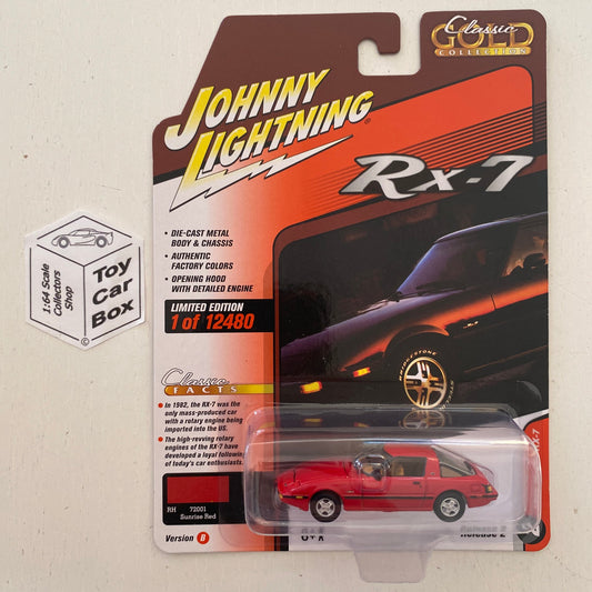 2022 JOHNNY LIGHTNING - 1982 Mazda RX-7 (Red - Release 2B) M15