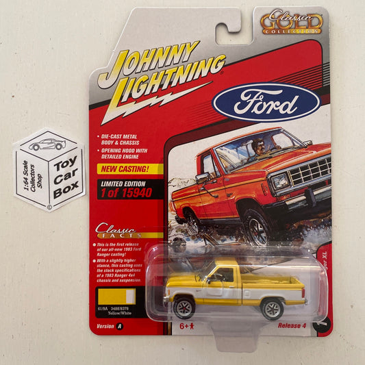 2021 JOHNNY LIGHTNING - 1983 Ford Ranger XL (Yellow - Release 4 Version A) L05