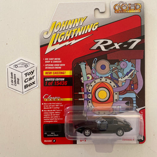 2021 JOHNNY LIGHTNING - 1981 Mazda RX-7 (Brilliant Black - Release 4 A) L05