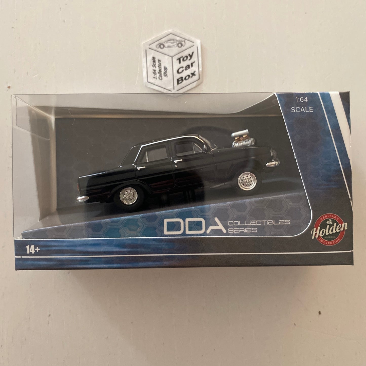 DDA Collectibles - 1964 Holden EH Drag Racer (Black 1/64 - Boxed) N25