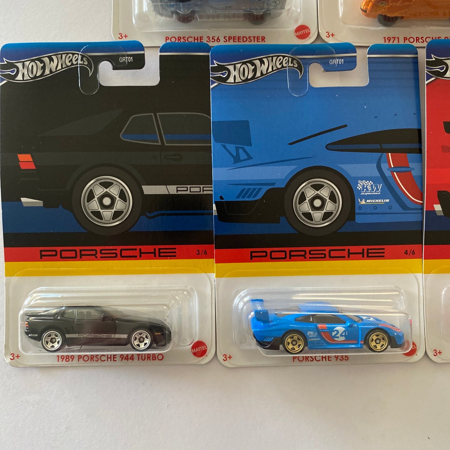 2024 HOT WHEELS Porsche Celebrations 5 Car Set (Inc. 356, 911, 944, 935 & Cayman) S25