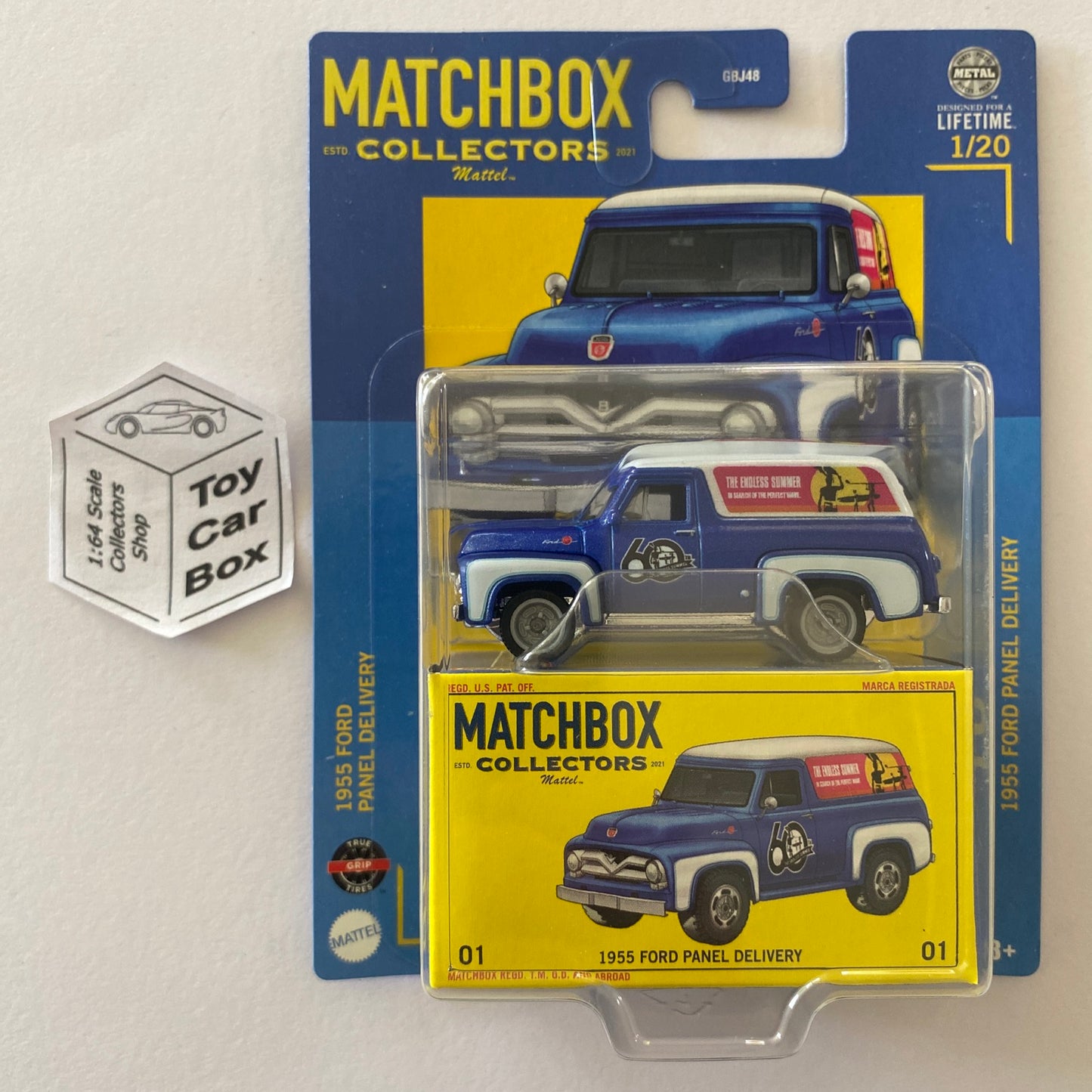 2024 MATCHBOX Collectors #1 - 1955 Ford Panel Delivery (Premium - Blue) H35