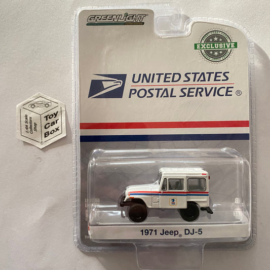 GREENLIGHT - USPS 1971 Jeep DJ- 5 (United States Postal Service) I80g