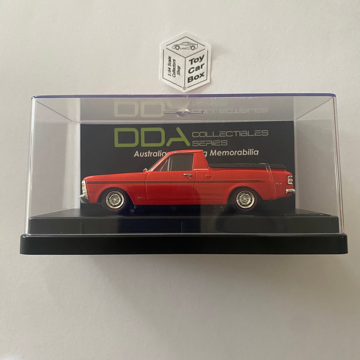 DDA Collectible 1:43 - 1971 Ford Falcon XY GS Ute (#67-2 Red) DD21