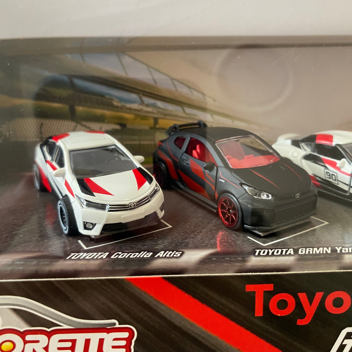 MAJORETTE Toyota Racing Gift Set (Corolla, Yaris, Supra, Hilux & 2000GT) BC09