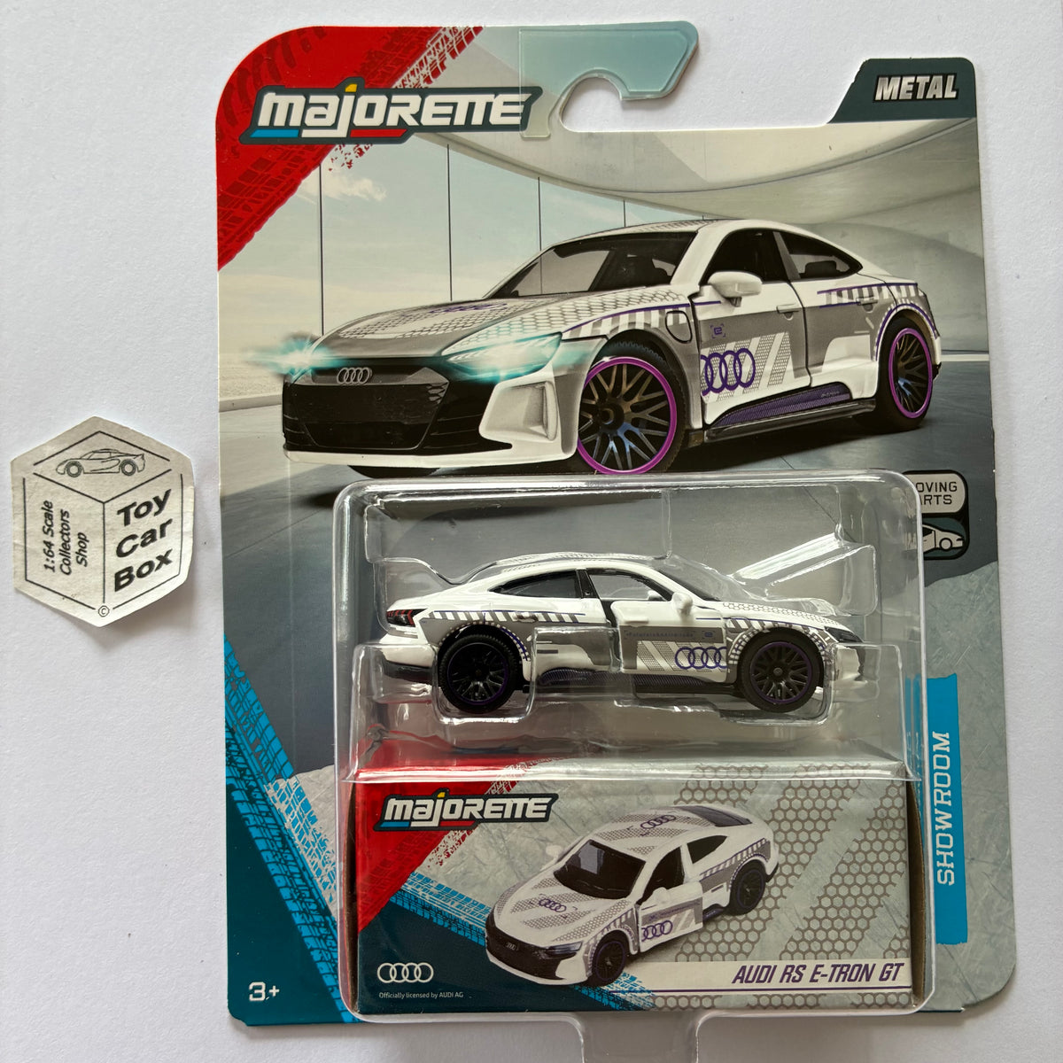 MAJORETTE Audi RS E-Tron GT (White - Deluxe 1/64* - Collectors Box) H07