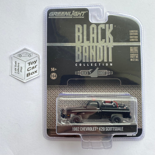 GREENLIGHT - 1982 Chevrolet K20 Scottsdale (Black Bandit - Series 26) J03