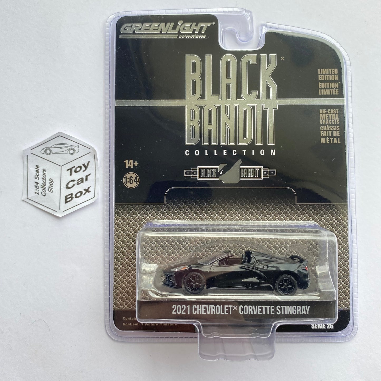 GREENLIGHT - 2021 Chevrolet Corvette Stingray (Black Bandit - Series 26) J03