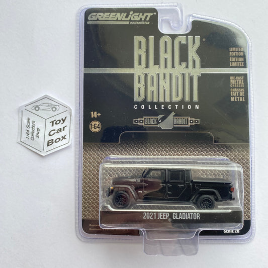 GREENLIGHT - 2021 Jeep Gladiator (Black Bandit - Series 26) J03