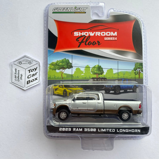 GREENLIGHT - 2023 Ram 3500 Limited Longhorn (1:64 Showroom Floor Series 4) I12+