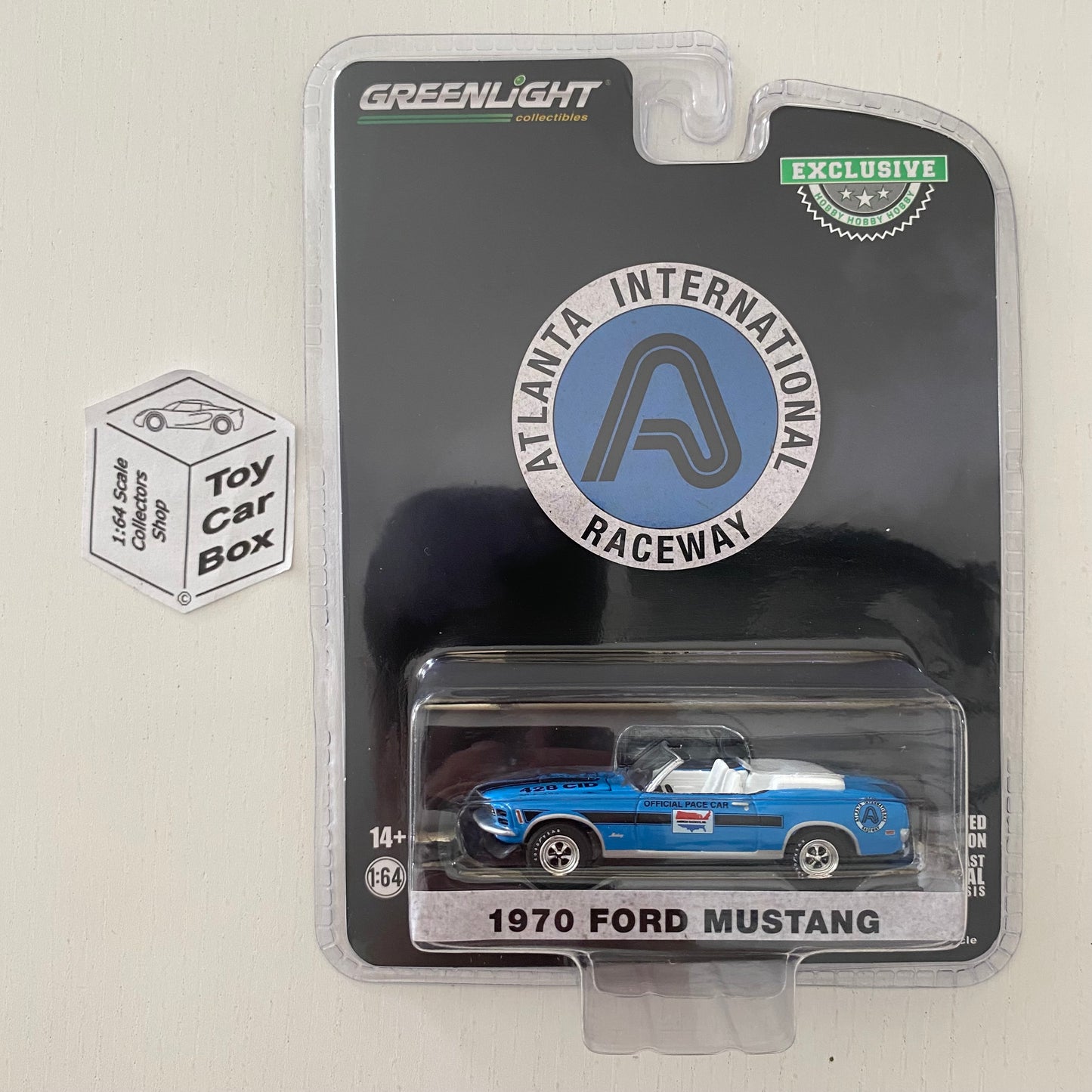 GREENLIGHT - 1970 Ford Mustang (Atlanta International Raceway - 1:64 Hobby Exclusive) E47