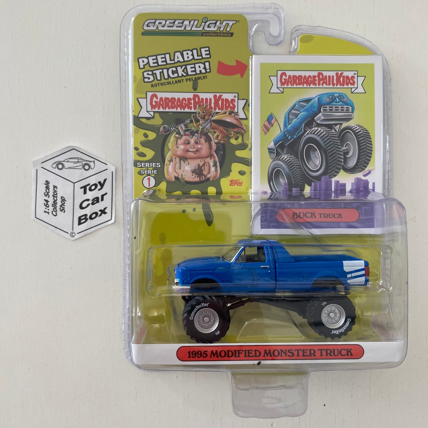 GREENLIGHT - 1995 Modified Monster Truck (Garbage Pail Kids - Series 1) E91