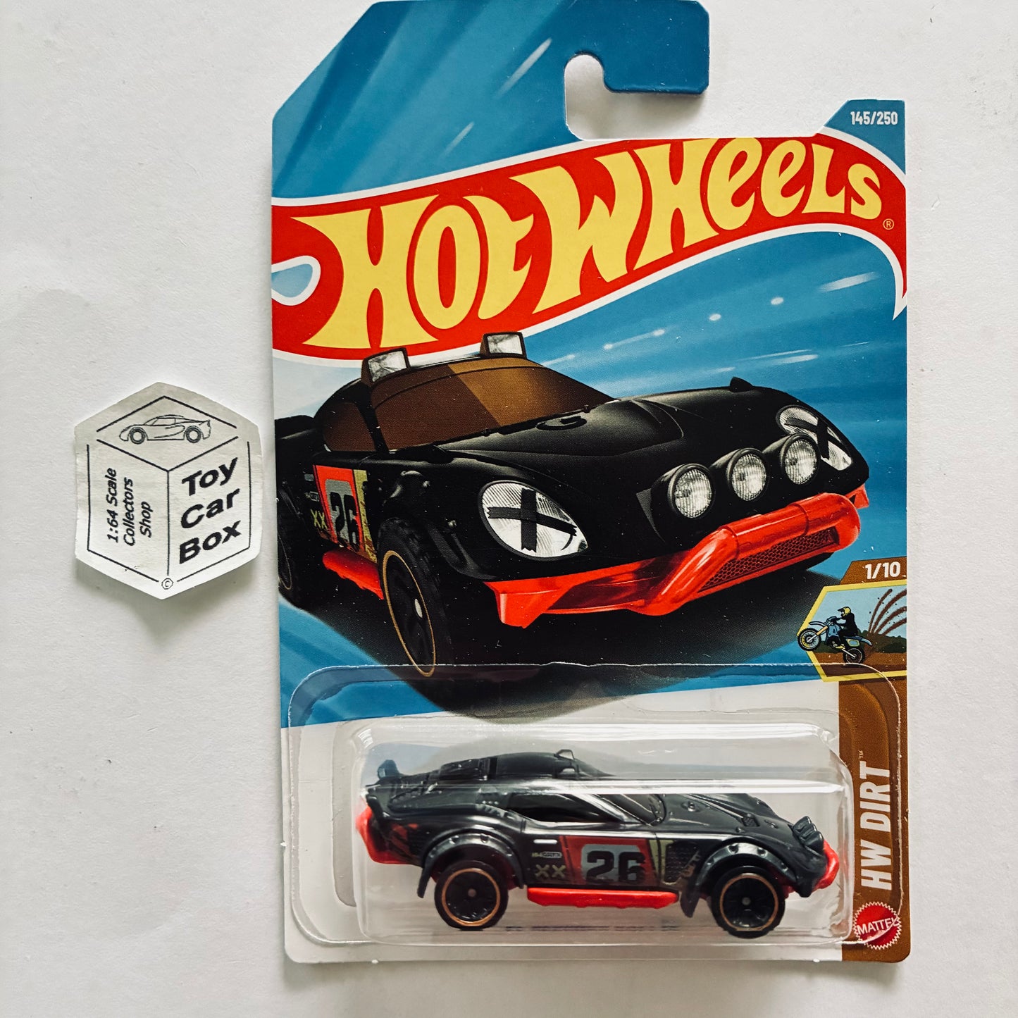 2026 HOT WHEELS #145 - El Segundo Rallye (#1 HW Dirt Series - Long Card) B64