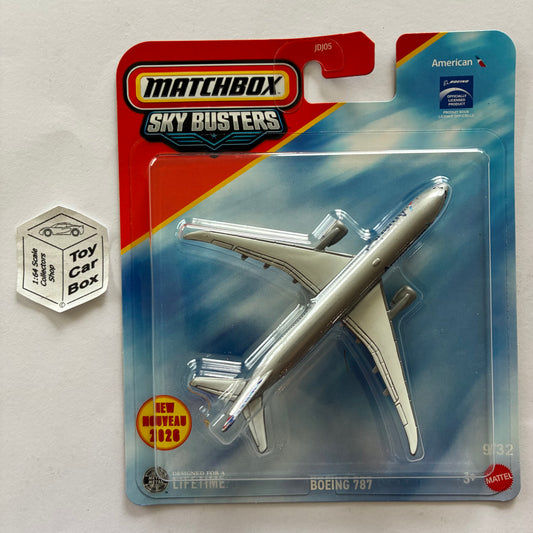 2026 MATCHBOX Sky Busters #9 - Boeing 787 (American Airlines - New Casting) D35