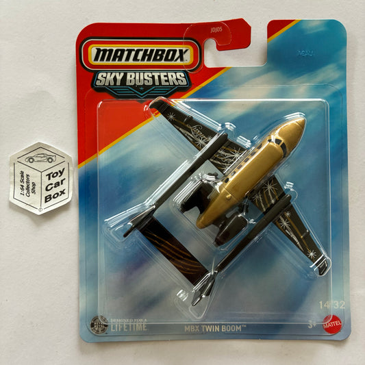 2026 MATCHBOX Sky Busters #14 - MBX Twin Boom - (Luxury Jet - Unopened) D35