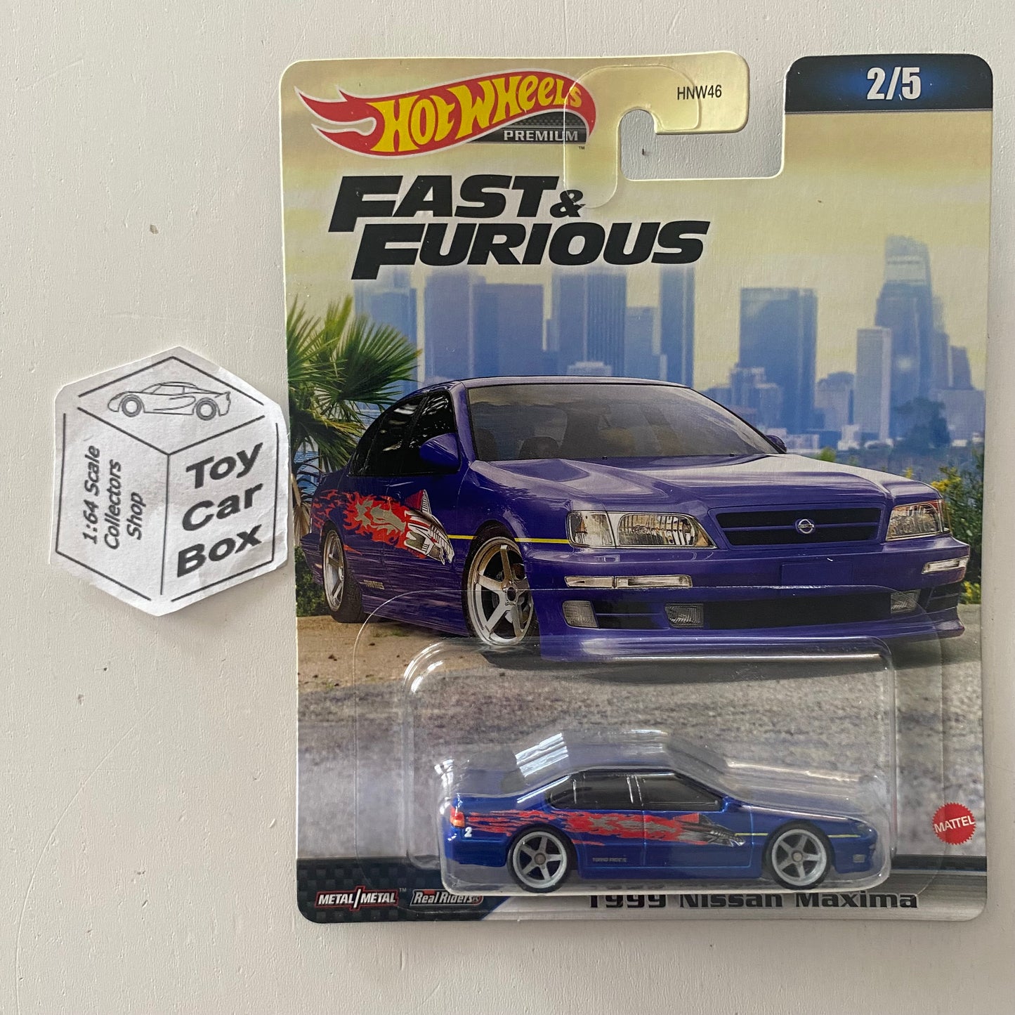 2023 HOT WHEELS Fast & Furious - 1999 Nissan Maxima (Blue #2) H00