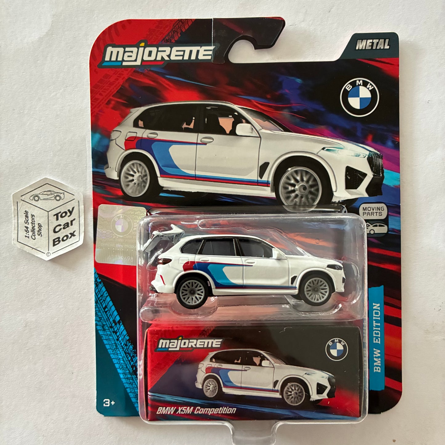 MAJORETTE BMW X5M Competition (White - BMW Edition Deluxe Line -1:64* Scale) H07