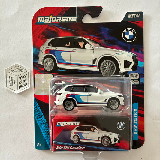 MAJORETTE BMW X5M Competition (White - BMW Edition Deluxe Line -1:64* Scale) H07