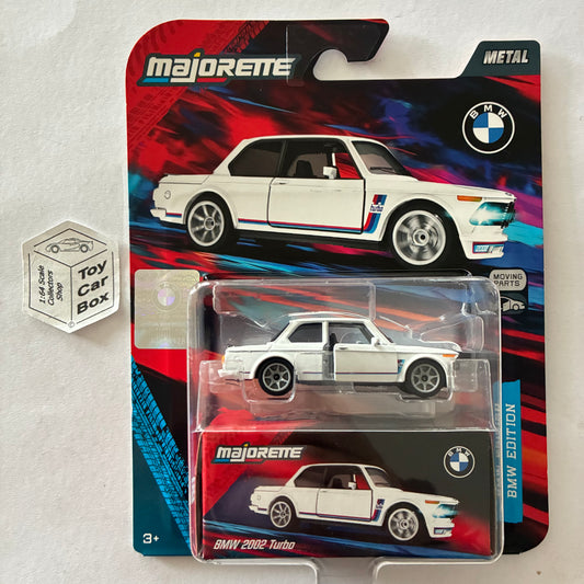 MAJORETTE BMW 2002 Turbo (White - BMW Edition Deluxe Line - 1:64* Scale) H07