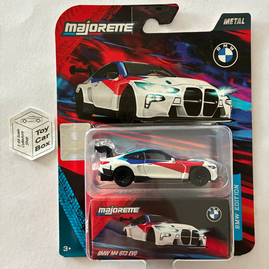 MAJORETTE BMW M4 GT3 EVO (White - BMW Edition Deluxe Line - 1:64* Scale) H07