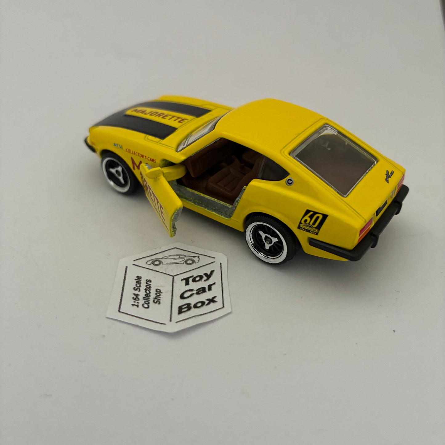 MAJORETTE Loose - Datsun 260Z (Yellow #235B - 1/53* - Opening Doors). D99